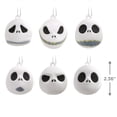 thumbnail image 4 of Hallmark Ornaments (Disney Tim Burton's The Nightmare Before Christmas Jack Skellington Heads Miniature, Set of 6), 4 of 6