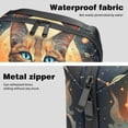 thumbnail image 4 of Cat Waterproof Oxford Fabric Charger Case with Charger Pouch, Cable Organizer, and Cord & Cable Organizer- Digital Travel Bag- 5.9x9.44x3.14 in, 4 of 6