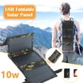 thumbnail image 4 of Foldable Solar Panel 5V Mini USB for Cell Phone Tablets Waterproof Portable Charger with Port Monocrystalline Kit Hiking Camping Outdoor, 4 of 10
