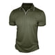 thumbnail image 5 of Mens Casual Manga Corta Botón Abajo Camisas con Capucha Sólida Camisa de Parche para Al Aire Libre, Casual, Uso Diario, 5 of 7
