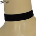 thumbnail image 4 of 15PCs 6/20/24mm Women Lady Black Velvet Choker Gothic Necklace Simple Retro Jewelry Xmas Gift-Black Velvet, 4 of 10