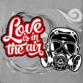 thumbnail image 3 of CafePress - Love Is In The Air Womens Comfort Colors Shirt - Womens Comfort Colors® Shirt, 3 of 4