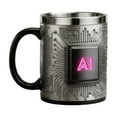 thumbnail image 2 of Inerposs Creative Technology Mug, Chip-Shaped Coffee Cup, Stainless Steel Beer Mug, Perfect Gift for Tech Enthusiasts, Ideal for Daily Use, 2 of 6