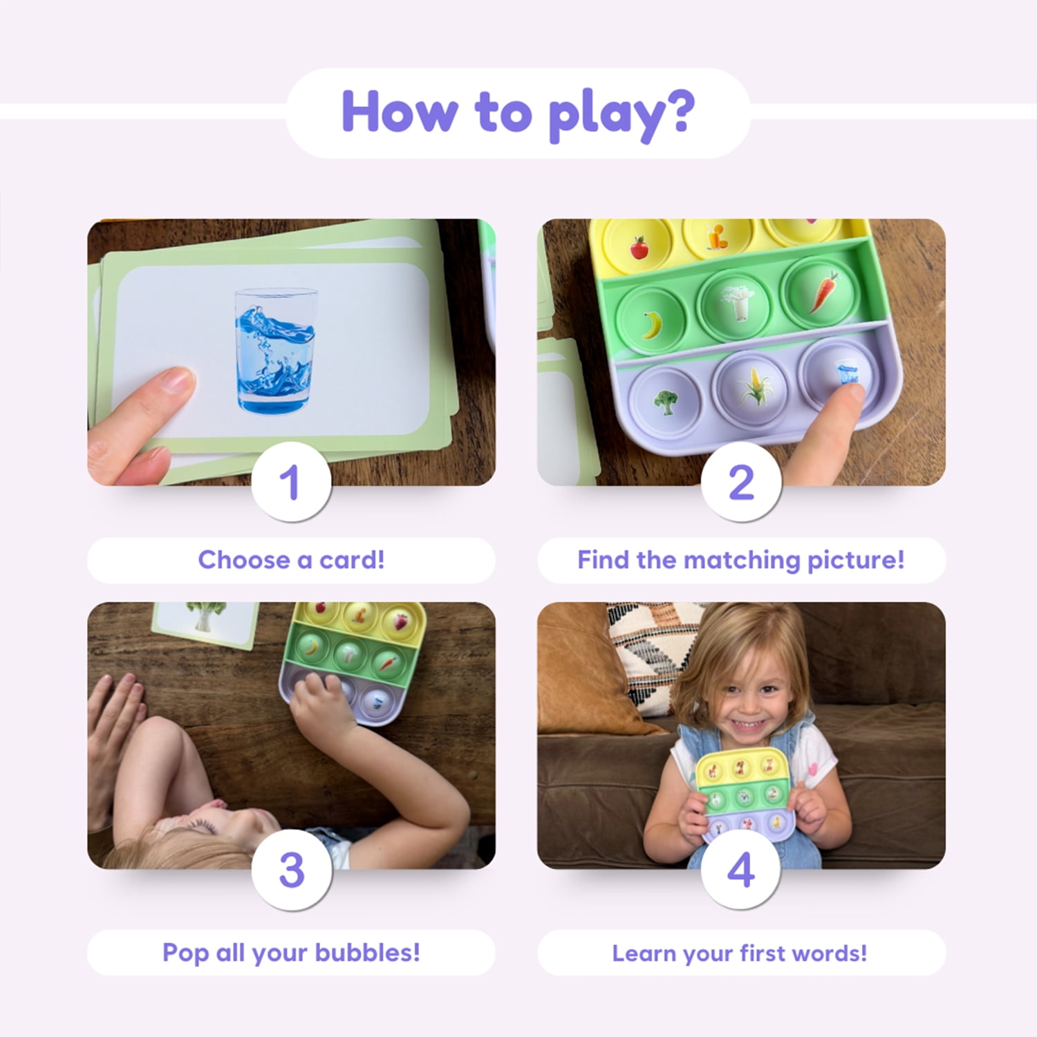 The Fidget Game Ms. Brandi's Popplers Farm & Food Educational Game