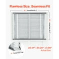 thumbnail image 4 of KFFKFF 20 x 25 x 4 Furnace Filter, MERV 16 HVAC Ac Filters,12-Month Electrostatic Pleated Air Conditioner Filters, 2-Pack (Actual Size: 20.47 x 25.20 x 3.98 Inch), 4 of 9