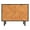 Black and Wood Print, variant on Liam Accent Cabinet from Engineered Wood in Black & Brown Wood