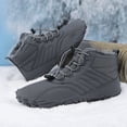 thumbnail image 4 of Botas de nieve Zapatillas de Camping Botas de Nieve Goma Impermeable para Caminar al Aire Libre (47) Gris Oscuro Gris Likrtyny Tenis De Mujer Tenis De Hombre, 4 of 9