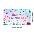 thumbnail image 3 of Colorful Design Happy Lab Week Banner Decorative Science Theme for Educational Events Classroom Decoration STEM Party, 3 of 6