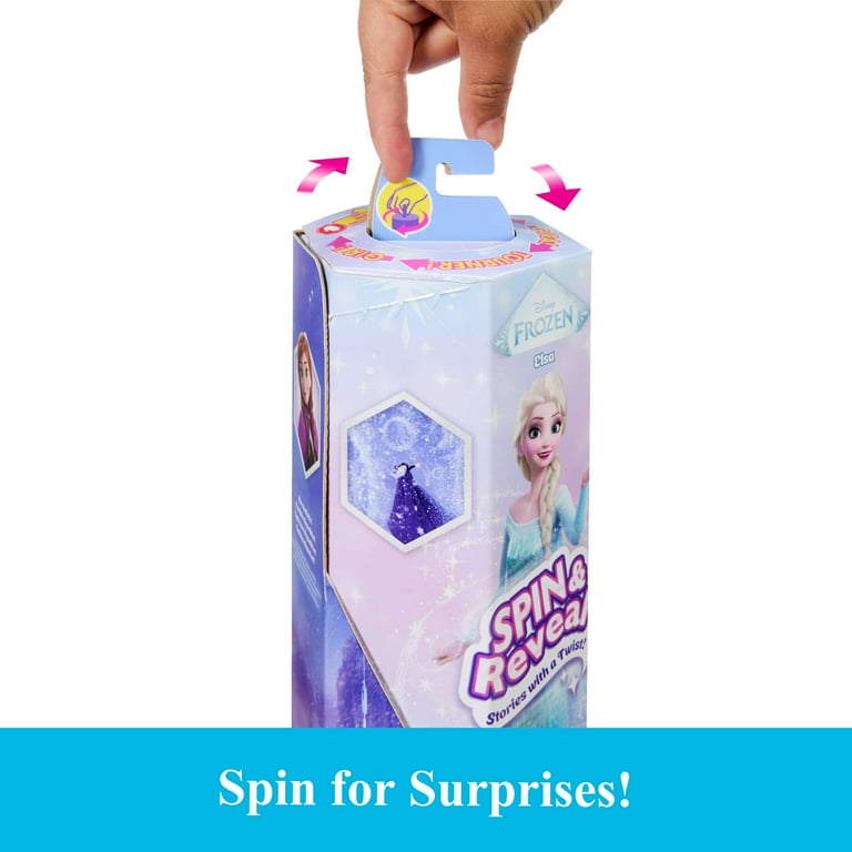 Disney Frozen Spin Reveal Elsa Fashion Doll Accessories with