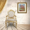 thumbnail image 3 of Van Gogh, Vincent 26x31 Gold Ornate Wood Framed with Double Matting Museum Art Print Titled - Pink Peach Tree In Blossom, 3 of 4