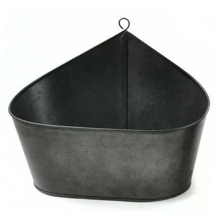 Midwest Container Life - Midwest Design Imports 50932 Galvanized Tin Container, Bronze Tear Drop