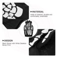 thumbnail image 3 of JUNWELL Anti-impact Gloves Skeleton Biker Skull Bone Halloween Hand Cycling Clothing Man, 3 of 6