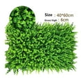 thumbnail image 1 of Artificial Plant Mat Greenery Wall-Hedge Grass Fence Foliage Panel Garden Decor, 1 of 6