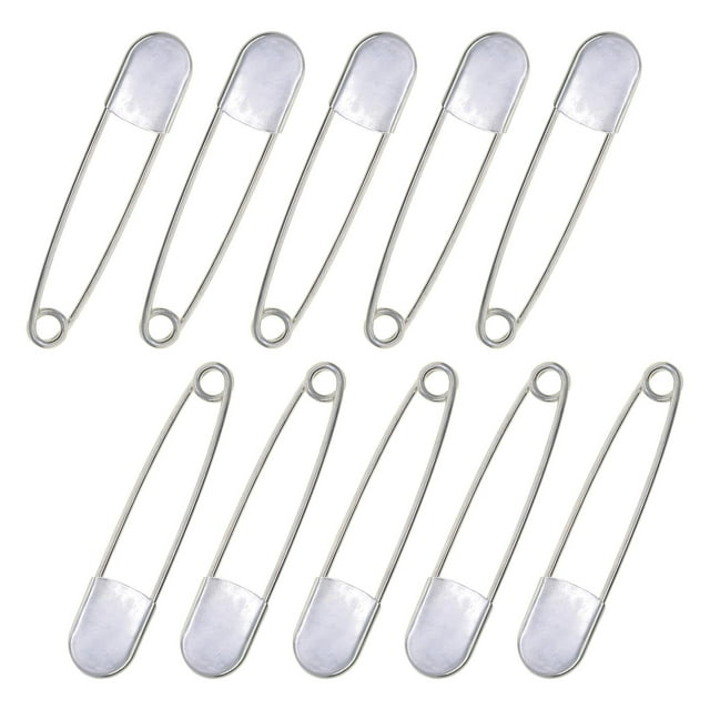 Alfileres de seguridad extragrandes de 10x5 pulgadas, acero inoxidable de resistencia para manualidades, de , tapicería,