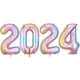 thumbnail image 4 of Globo decorativo Eve de 16, 32 y 40 pulgadas, diseño de escena de fiesta navideña con película de aluminio digital 2024, 4 of 6