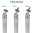 thumbnail image 4 of EIGTHTAIL Support Universel pour Projecteur de Plafond, Support Mural Extensible 9-15.7 Pieds', 4 of 7