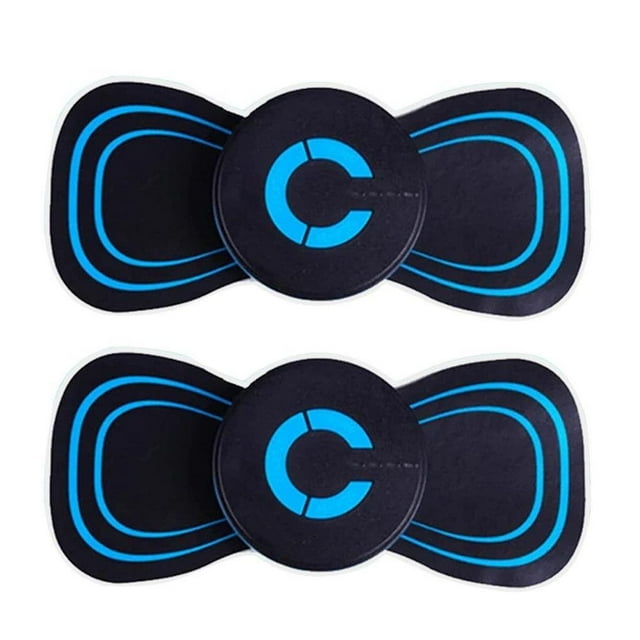 2 Pcs Electric Leg Massager Slimming Ems Arm Intelligent Leg Massager Shaper Electric Arm Trainer for Neck Shoulder Back Charging