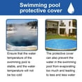 thumbnail image 6 of ZephyrZing UV Resistant Durable Pool Covers, Blue, 8', 6 of 6