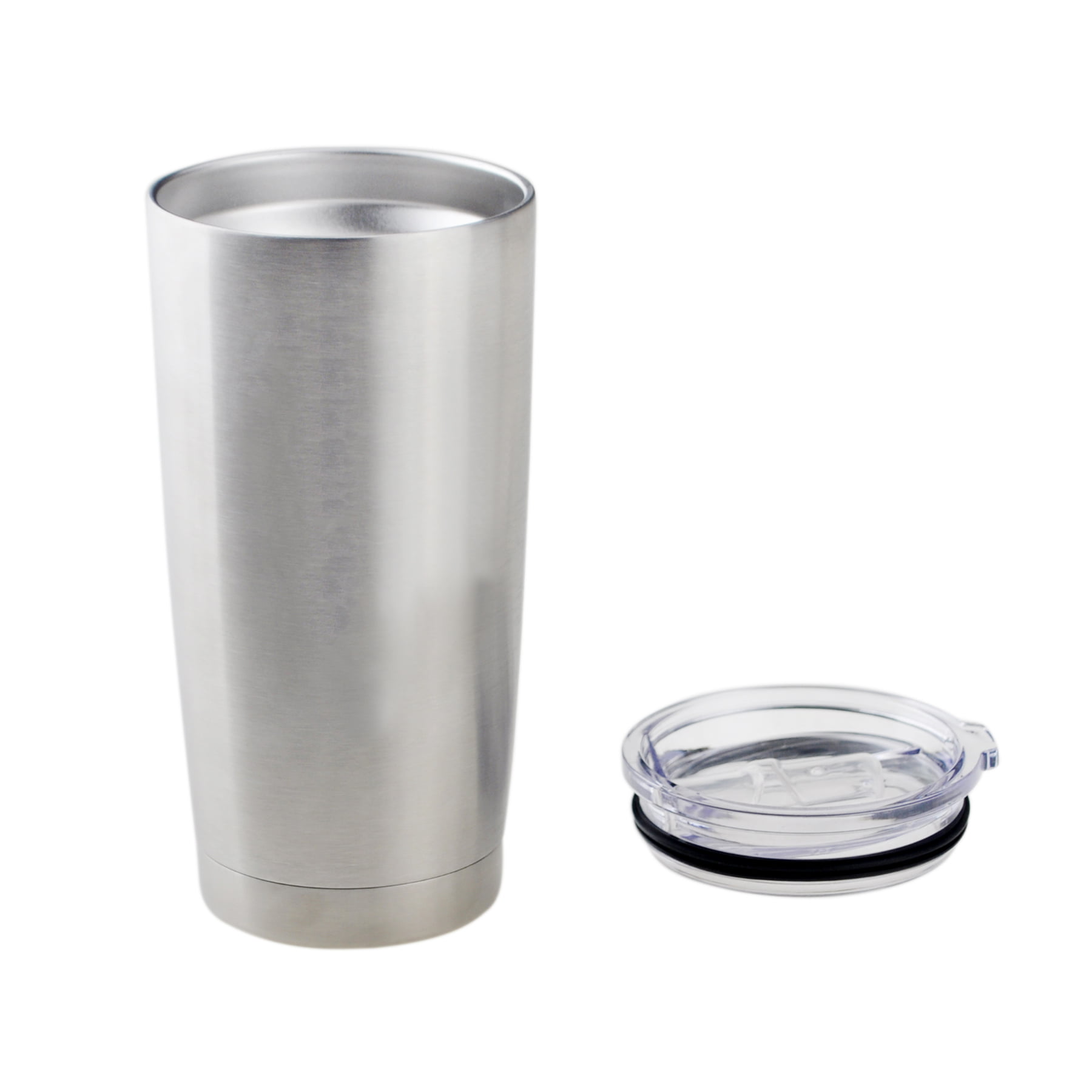 Aspire 12 Oz Stainless Steel Wine Tumbler with Lid, Double Wall Vacuum  Insulated Travel Cup-Blue