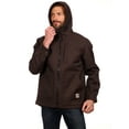 thumbnail image 6 of Bass Creek Outfitters Men's Twill Bonded Fleece Softshell Jacket, Sizes M-2XL, 6 of 13