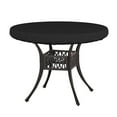 thumbnail image 6 of Waterproof Round Table Cover Outdoor 30 Inch Diameter - UV Resistant Anti-Fading Patio Furniture Protector with Elastic Edge, Heavy Duty 210D Fabric for All Weather, Black, 6 of 7