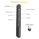 thumbnail image 3 of Puntero De De Presentación, PPT Clicker Control Remoto Multifuncional Inalámbrico Liviano Operación Fácil Con Receptor USB Para Aula Para Oficina, 3 of 7