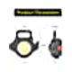 thumbnail image 4 of Mini luz de trabajo portátil, 800 lúmenes, luz de inspección recargable por USB, 7 modos, llavero, linterna magnética, pequeña para reparación de campamento, iluminación de emergencia TUNC Sencillez, 4 of 5