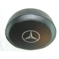 thumbnail image 3 of BLAKBENZSILVER30BLKTRM - 30-in Mercedes Benz Silver Logo on US Made SpareCover® - Blak Series - Luxury Automotive Satin Black Vinyl - Show Quality Spare Tire Cover, 3 of 4