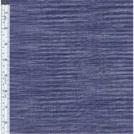 Textile Creations WR-008 Winding Ridge Fabric, Blue, Indigo Ikat With Slub, 15 yd.
