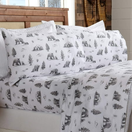 Turkish Cotton Flannel Sheet - Lakeview Collection