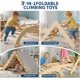 thumbnail image 2 of Qinaqin Plegable 8 en 1Triangle Climbing Set Indoor Playground Jungle Gyms para Toddlers 1-3 Baby Climber Kids Christmas Gift, 2 of 7