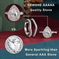 thumbnail image 3 of Newshe Jewellery Wedding Rings for Women Bridal Ring Enhancer Engagement Ring 3Ct Pear White Gold 925 Sterling Silver 5A Cz Size 7, 3 of 8