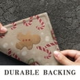 thumbnail image 6 of Brown Christmas Gingerbread and Drink Pattern Door Rugs,Washable Non Slip Door Mats Indoor,Decorative Door Mats,Entry Mat Indoor for Entrance,Bedroom,Kitchen,Bathroom,16"x47", 6 of 6