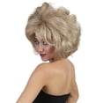 thumbnail image 3 of HPO Adult Women’s Regular Size Blonde Politician Wig | Wefted Cap Design| Synthetic Fiber, 3 of 8