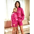 thumbnail image 4 of PARKE Matching Mother-Daughter Sweatshirt Set – Casual Embroidered-Letter Sweatshirt and Shorts, 4 of 6