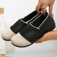 thumbnail image 3 of Women's Knit Flat Shoes Lightweight Comfortable Loafers Women Footwear Slip On Casual Breathable Mesh Walking Shoes Round Toe Mesh Flat, 3 of 6