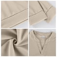thumbnail image 7 of BRANROY Men's Waffle V Neck Long - Sleeve Tee Shirts for Men with Soft Waffle Knit for Everyday Comfort, Layering and Weekend Outings,Khaki 3XL, 7 of 7