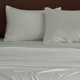 thumbnail image 3 of Gogreen 3PC Bamboo Full Sheet Set, Deep Pocket Fit 16", Breathable Super Soft Luxury Hotel Style Home Decor Full Size Sheet Set, Gift for Women, Men - 2 Pillowcases, 1 Fitted Sheet, 3 of 9