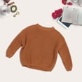 thumbnail image 4 of Mercatoo Baby Girl Solid Knit Sweater Boy Cotton Long Sleeve Pullover Top Fall Winter Clothes, 4 of 4