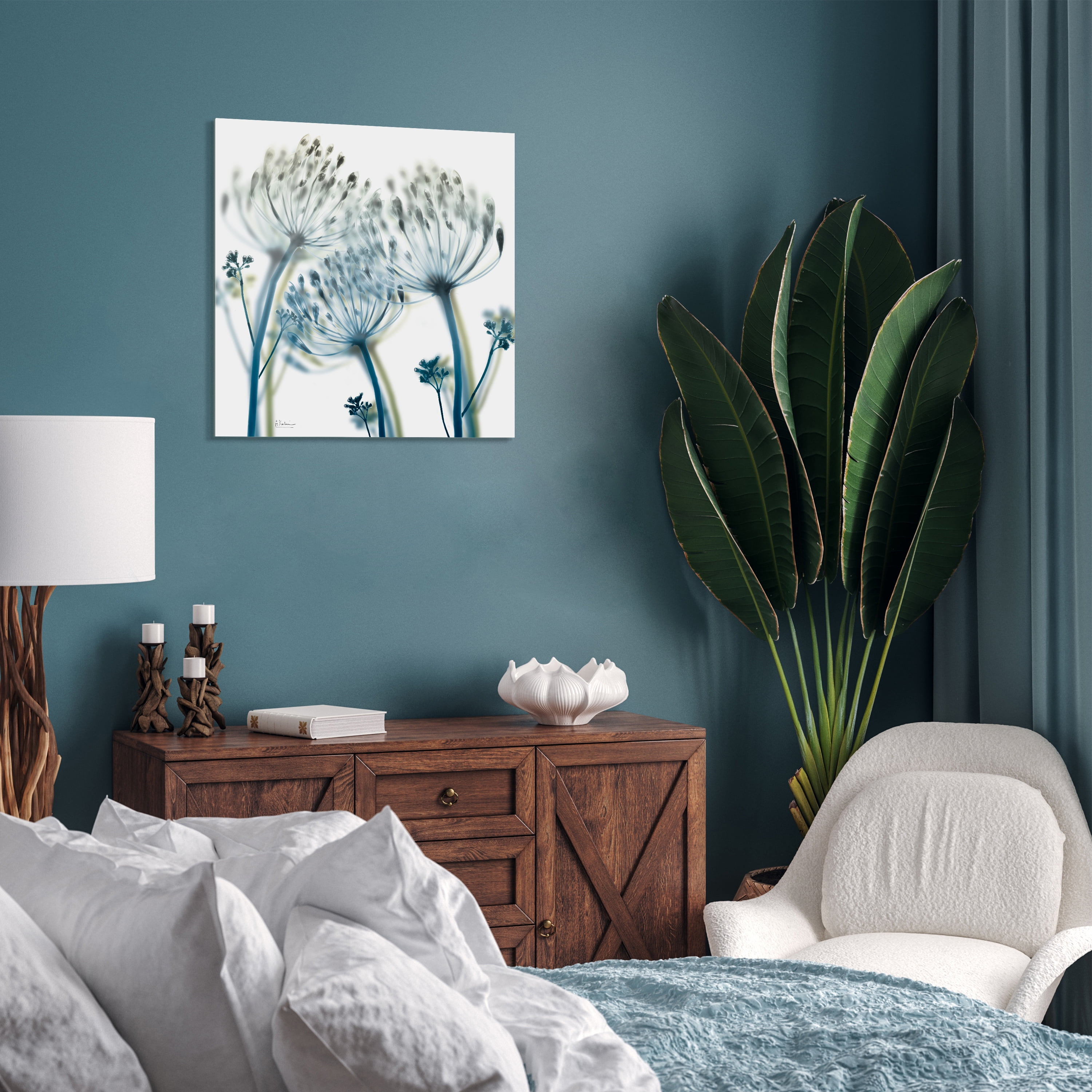 Unfocused Beauty 2 Frameless Free Floating 24 in x 24 in Photography Art Prints, by Empire Art