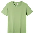 thumbnail image 1 of Selected pure cotton round neck parent-child short-sleeved shirt, casual party sports loose top, 1 of 2