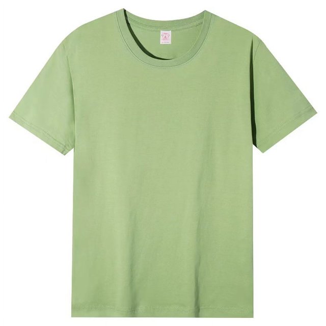 Selected pure cotton round neck parent-child short-sleeved shirt, casual party sports loose top