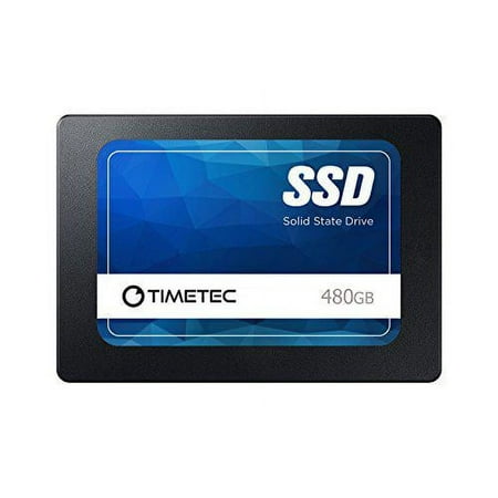 timetec 480gb ssd 3d nand sata iii 6gb/s 2.5 inch 7mm (0.28") 400tbw read speed up to 530 mb/s slc cache performance boost internal solid state drive (480gb)