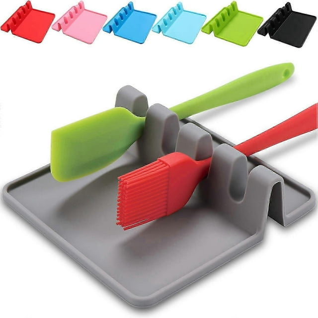 Cooking spoon rest silicone spoon rest kitchen utensil rest spoon holder cooking spoon holder kitchen utensil holder utensil rest cutlery holder kitch