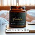 thumbnail image 4 of Putart Gardenia Scented Candles for Home, 9oz Natural Soy Wax Aromatherapy Organic Santal Candle for Stress Relief, Long Burning & Lasting Jar Candle Gifts for Birthday, Housewarmings, Thanksgiving, 4 of 6