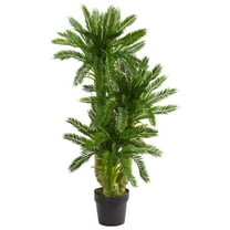 Nearly Natural 3.5ft. Triple Potted Cycas Artificial Plant
