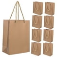 thumbnail image 4 of HOMEMAXS 10 Pcs Clear Bags for Potpourri Bags Gift Wrapping Bag 18.00X14.00X7.00CM Golden, 4 of 8