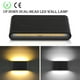thumbnail image 1 of Lámpara De Pared Led Cob De 6W, Aplique De Pared De Arriba Y Abajo, Resistente Al Agua, Ip65, Blanco Cálido, Ca 85-265V Para Pasillo, Jardín, Patio seitruly HA025698-03, 1 of 5