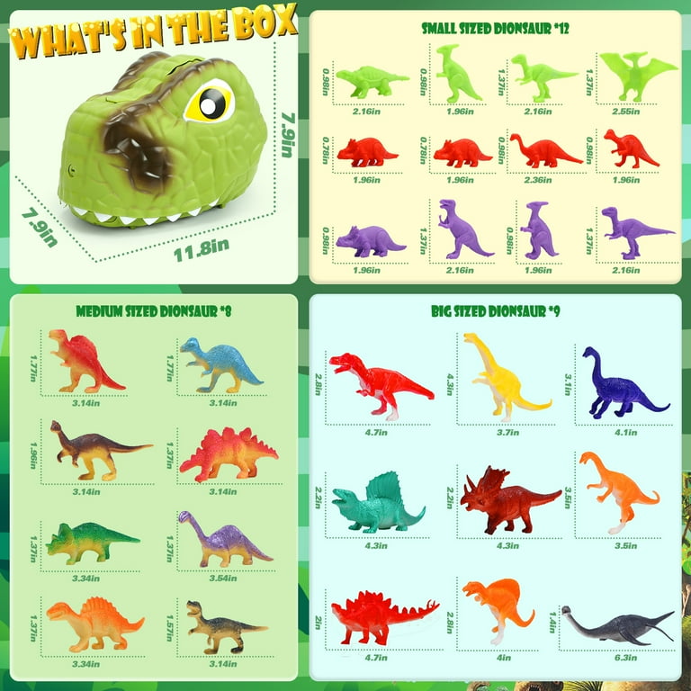 JoyStone 77-Piece Dinosaur Playset with Track & Carrier photo 4