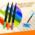 thumbnail image 5 of 12 Colors Neon Paint Markers for LED Writing Boards, Neon Wet/Dry Erase Neon Fluorescent Pens for Windows Glass Bistro Boards, Wet Erase Markers, 5 of 6